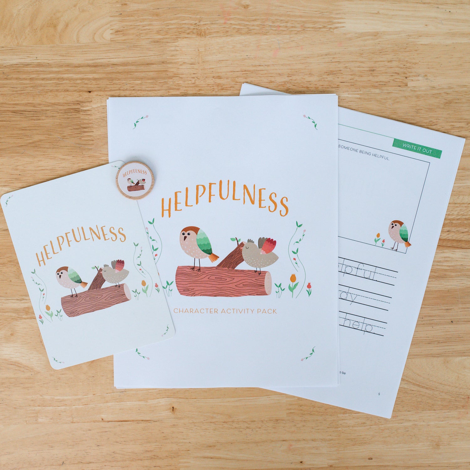 Beginner Creature Activity Pack - Helpfulness (DOWNLOAD)