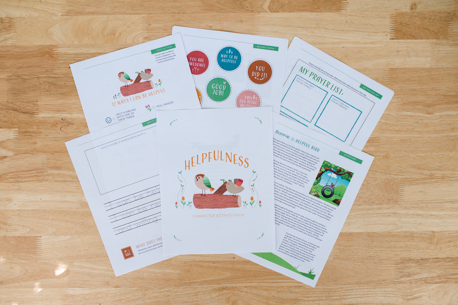 Beginner Full Character Activity Packs Digital License (For Co-ops and Churches)