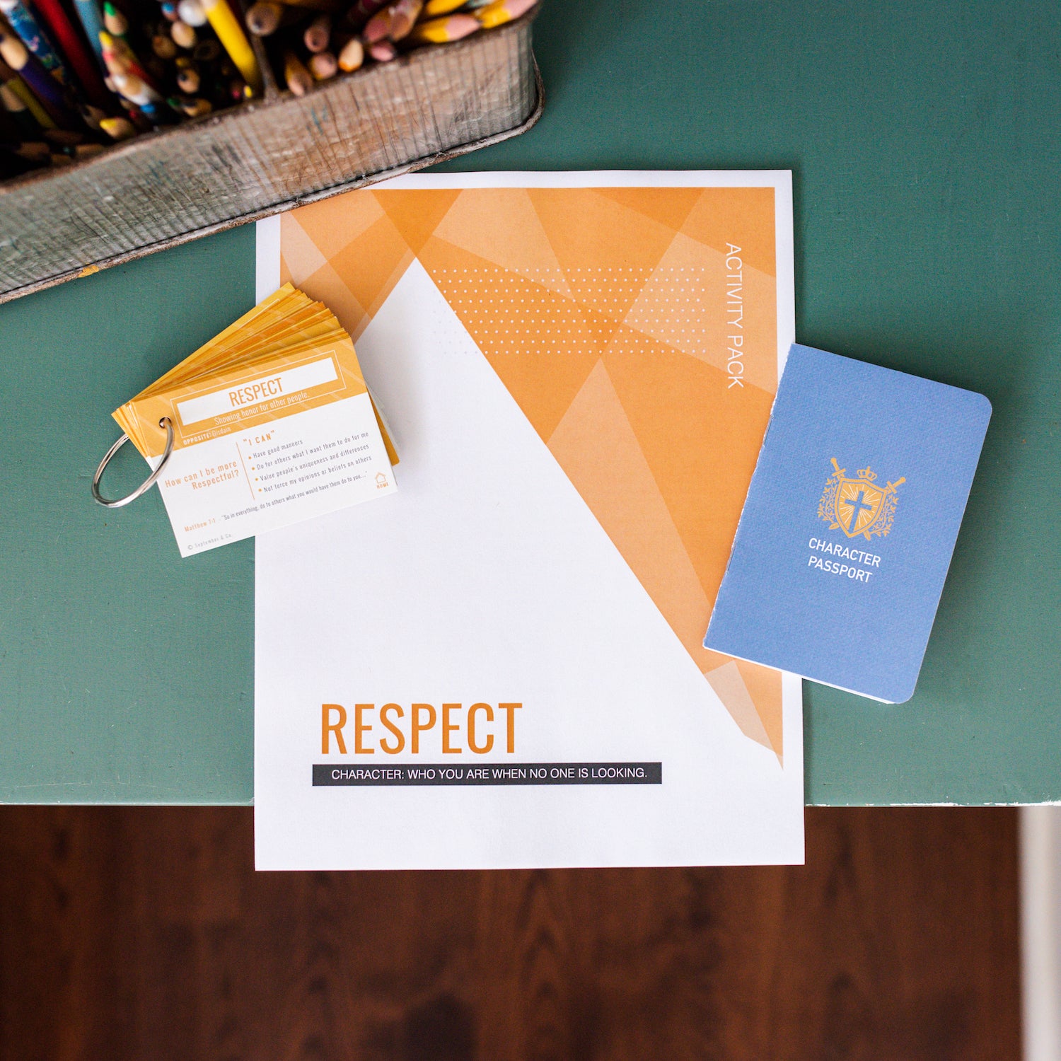 Youth Character Activity Pack - Respect (DOWNLOAD)