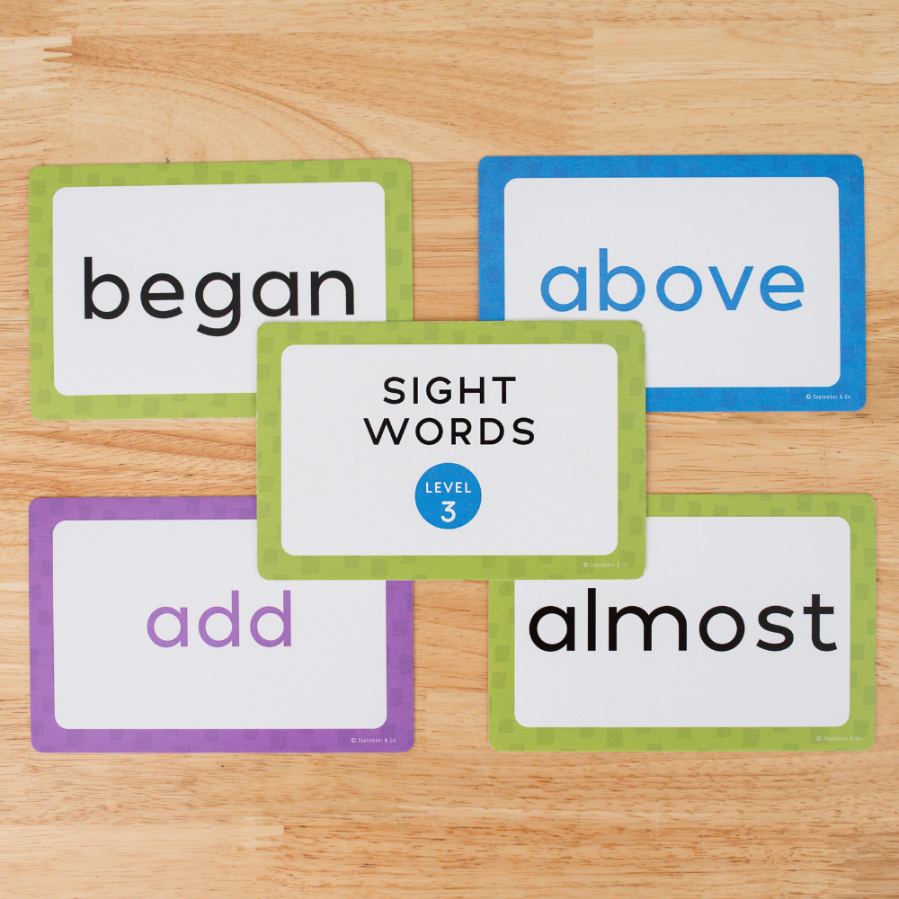 Sight Words - Levels 1, 2, &amp; 3 (DOWNLOAD)