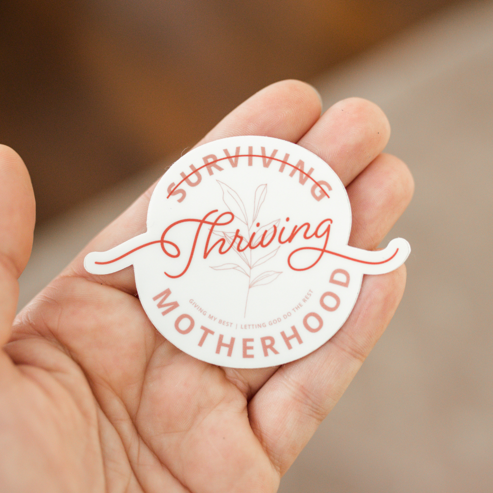 Thriving Motherhood Sticker