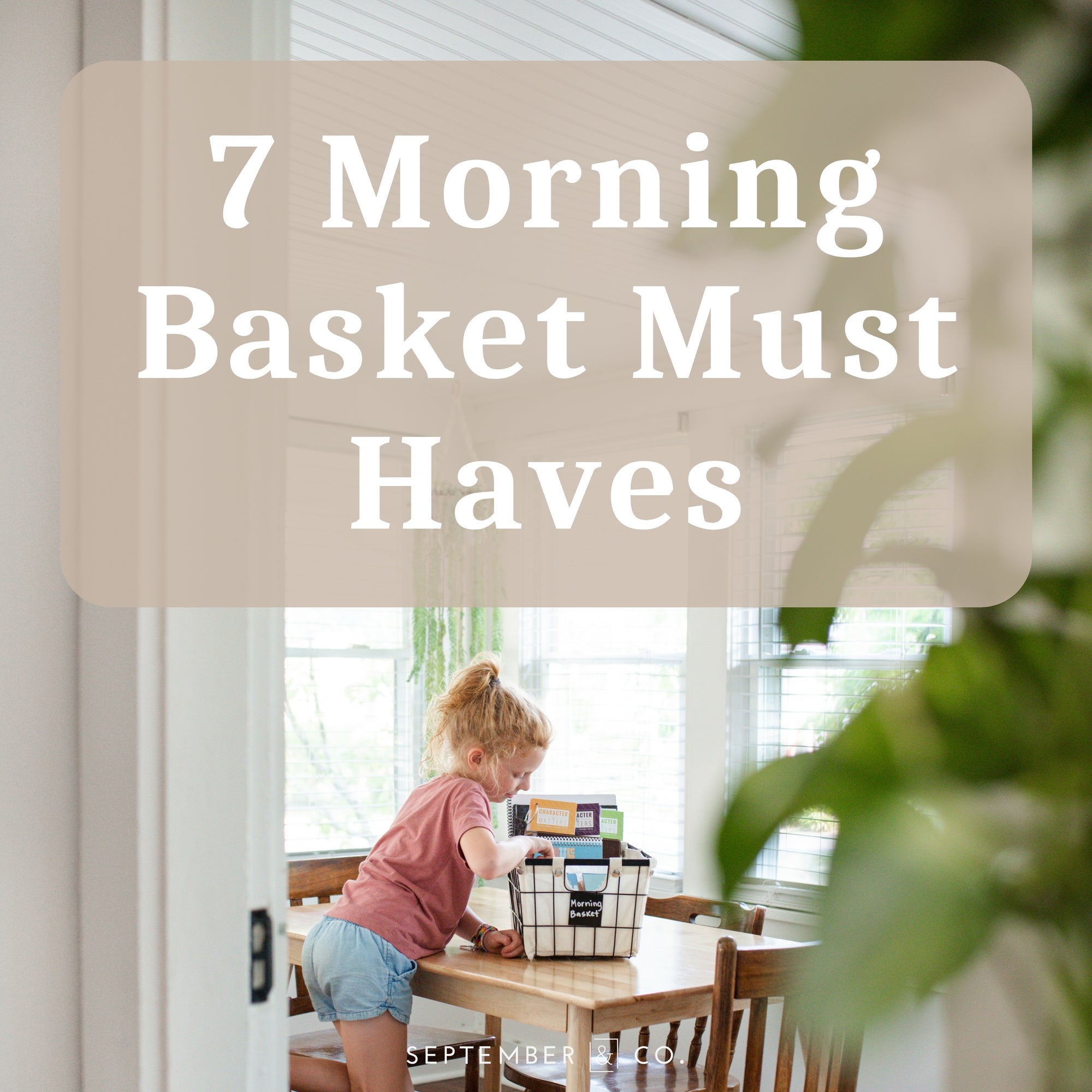 Crafting an Inspiring Morning Basket: A Guided Journey and Our Top Resources