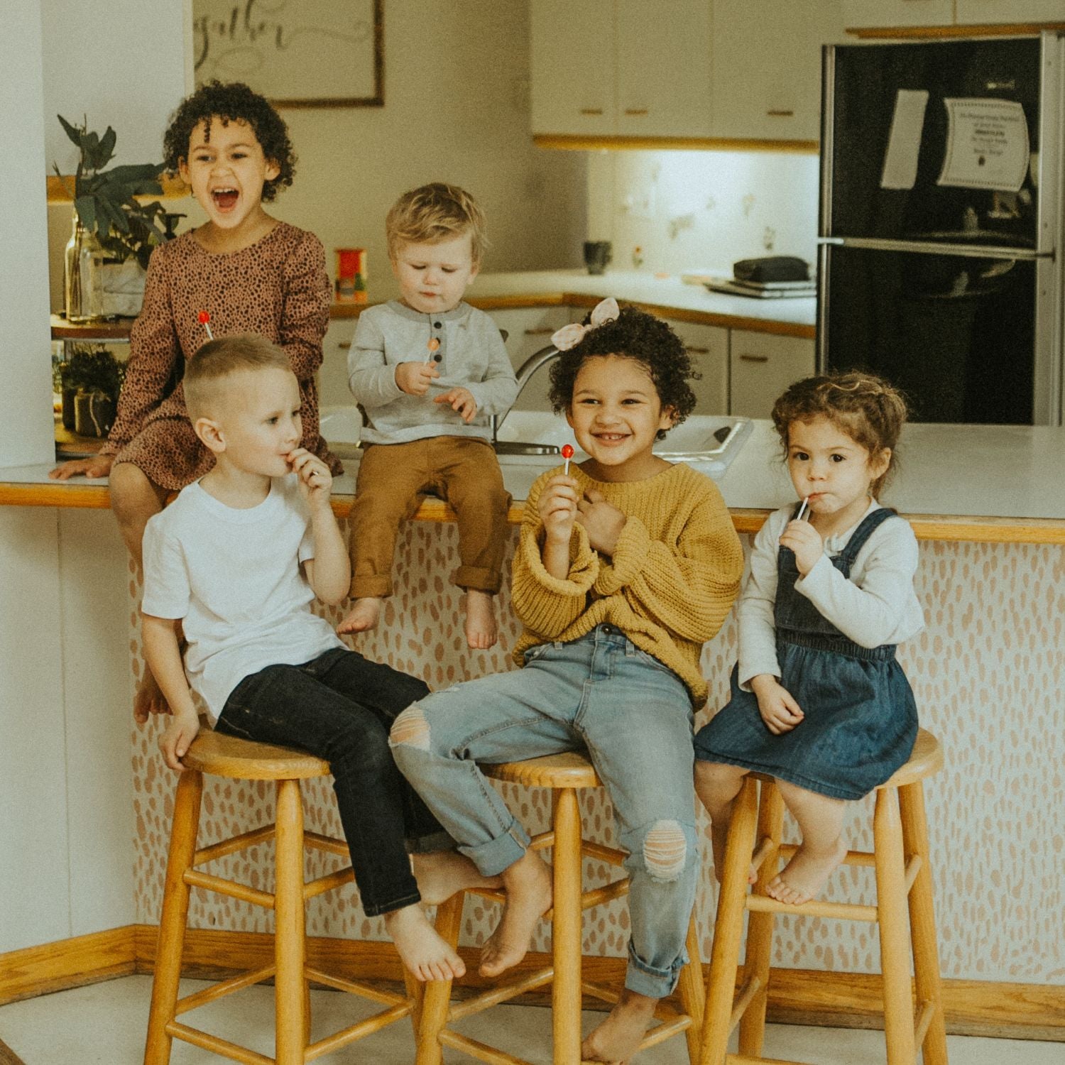 Lessons, Laughter, and Lots of kids: Homeschooling Multiple Ages