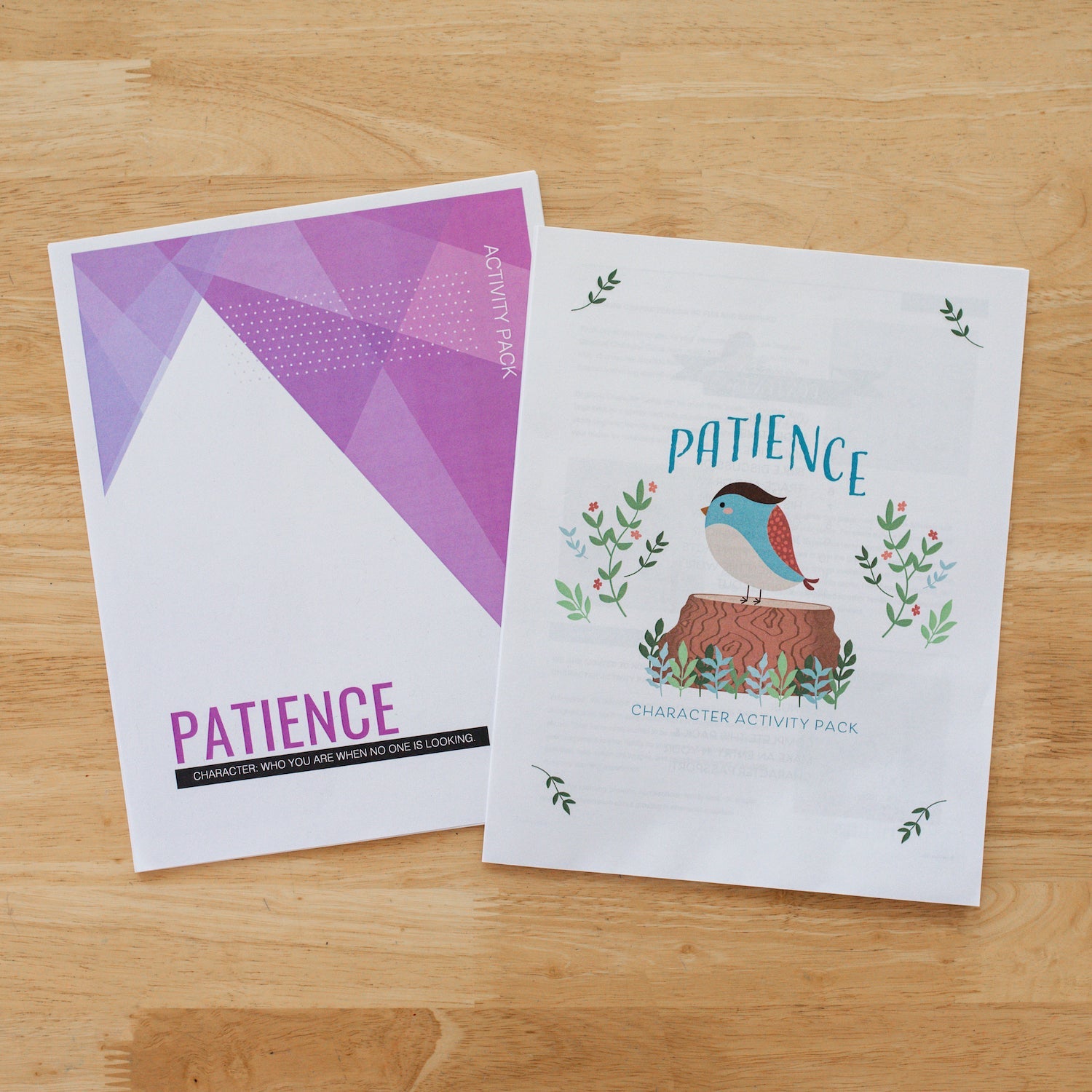 Character Activity Packs