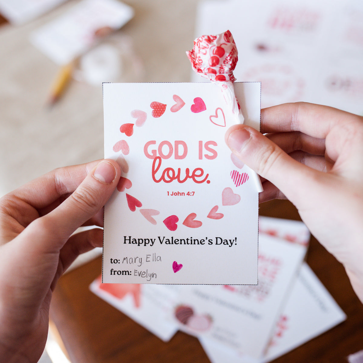 Scripture Valentine&#39;s Printable (DOWNLOAD)