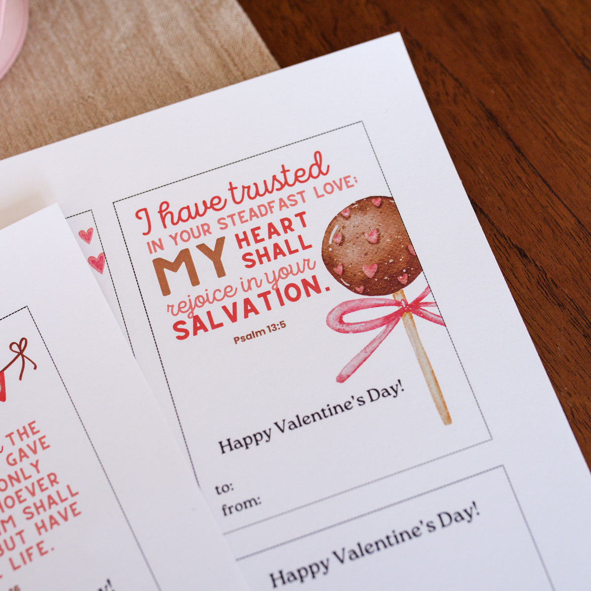 Scripture Valentine&#39;s Printable (DOWNLOAD)