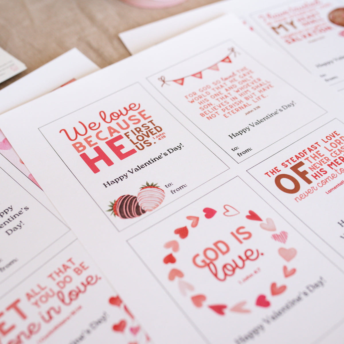 Scripture Valentine&#39;s Printable (DOWNLOAD)