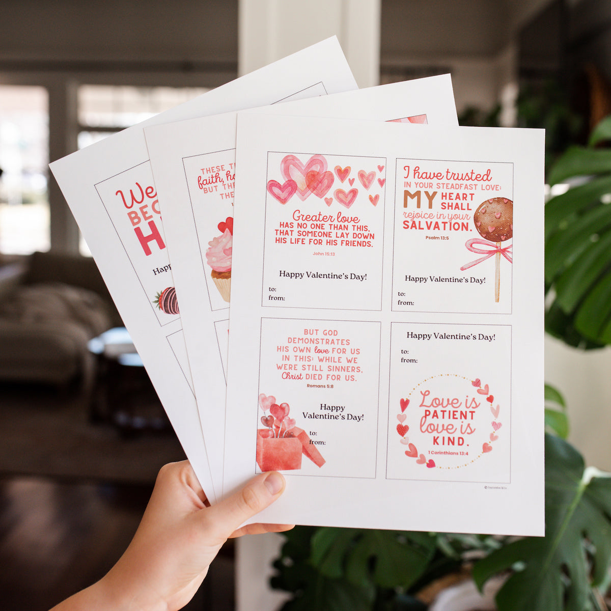 Scripture Valentine&#39;s Printable (DOWNLOAD)