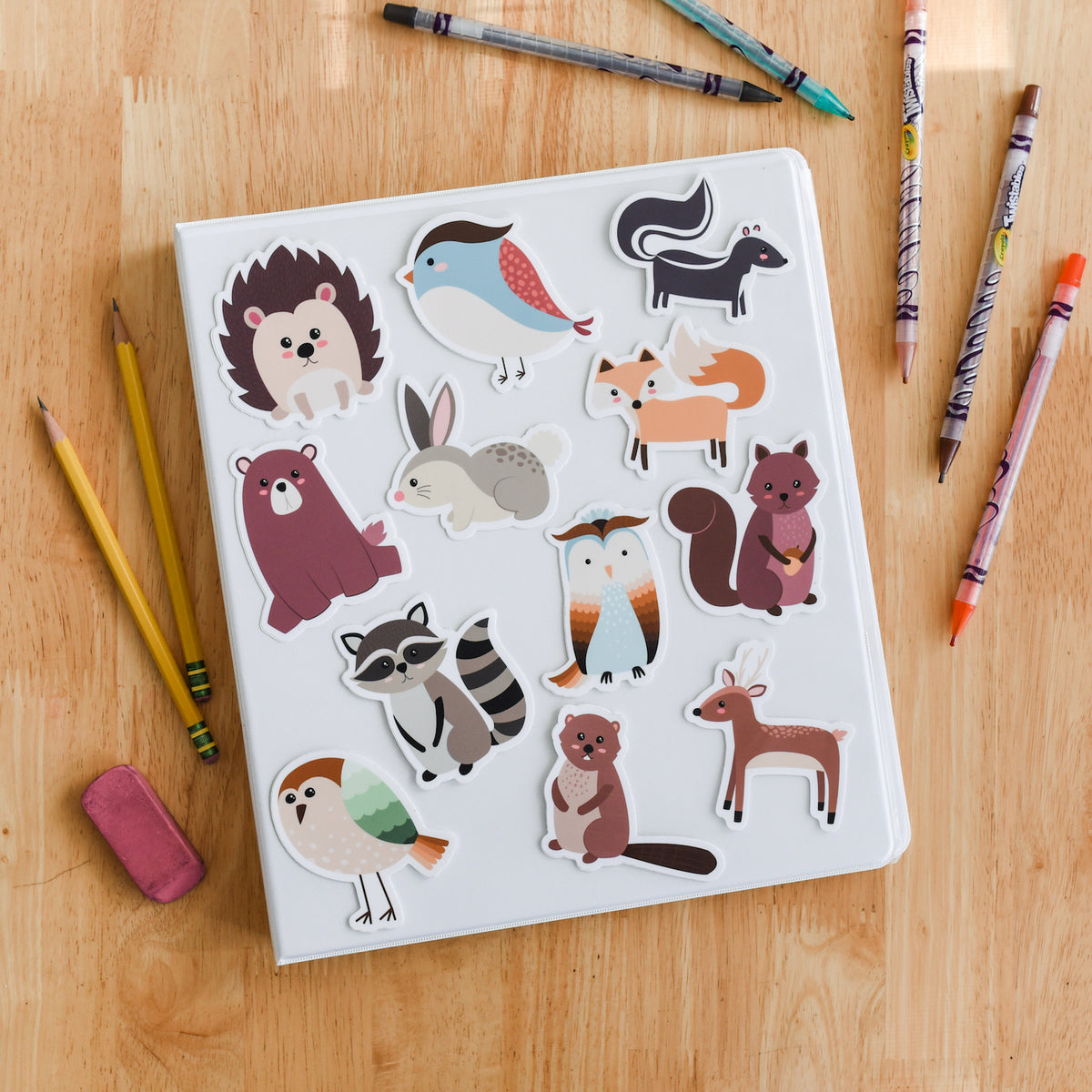 Beginner Character Creature Stickers