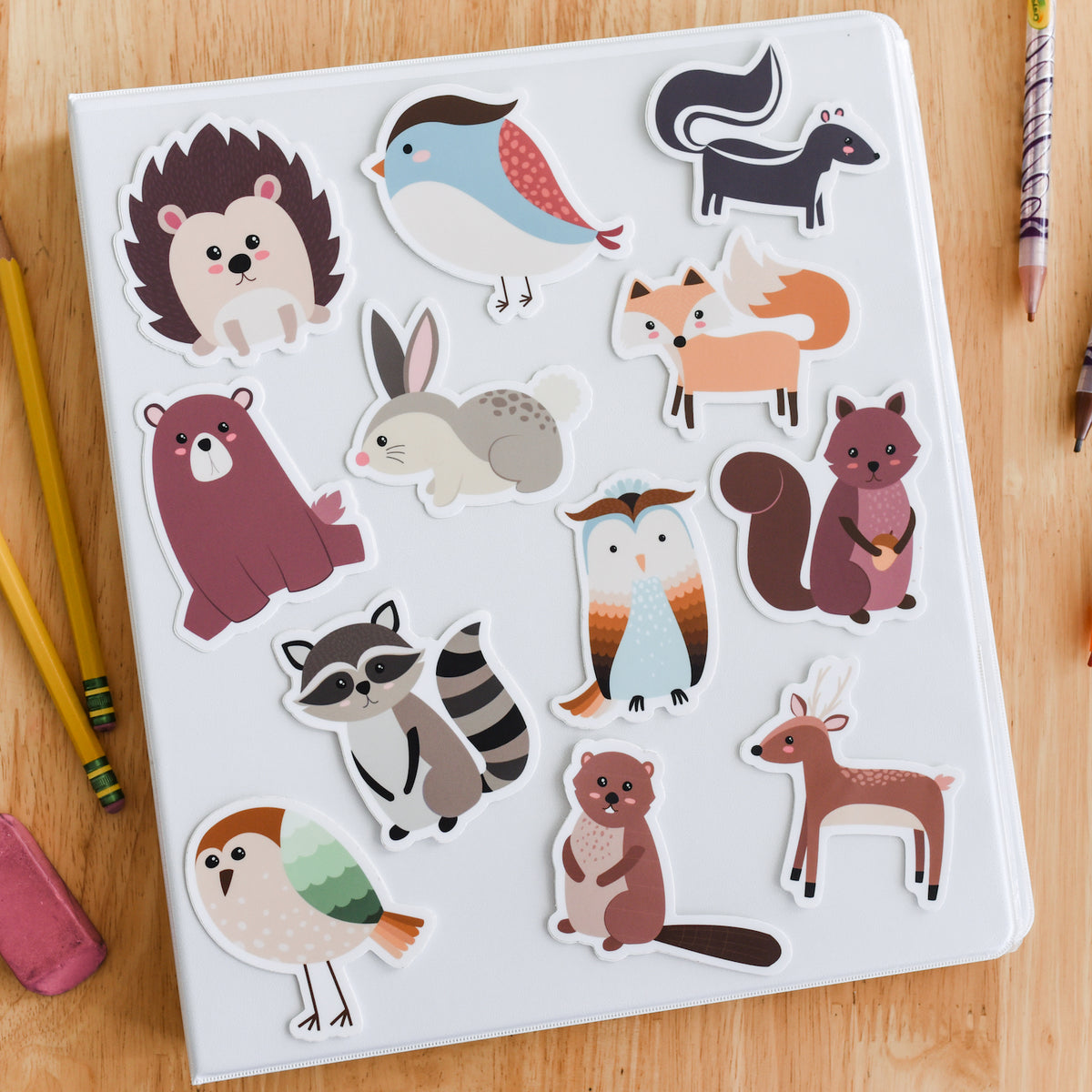 Beginner Character Creature Stickers