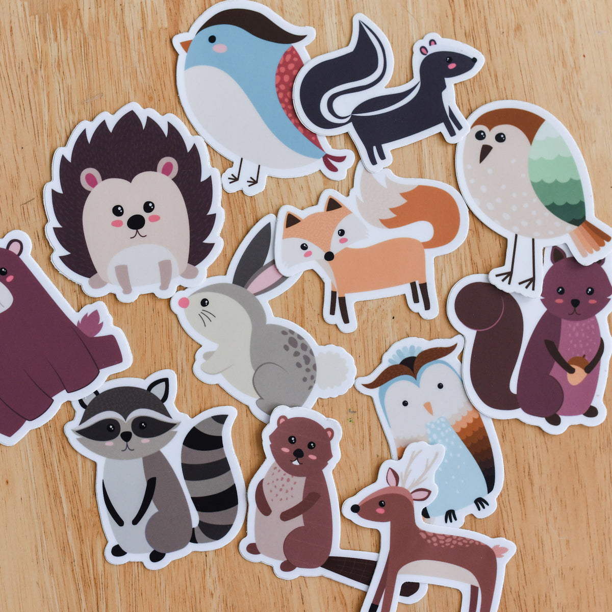 Beginner Character Creature Stickers