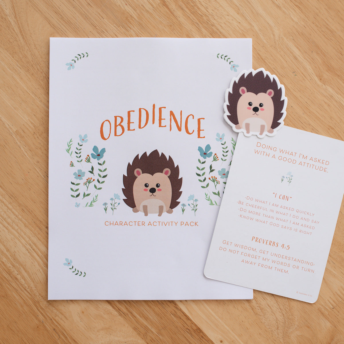 Beginner Character Activity Pack - Obedience