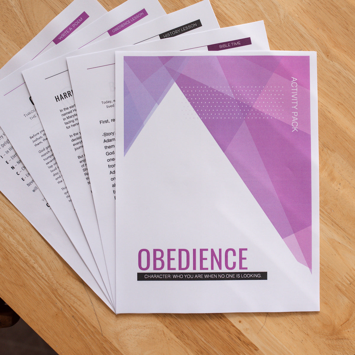 Youth Activity Pack - Obedience (DOWNLOAD)