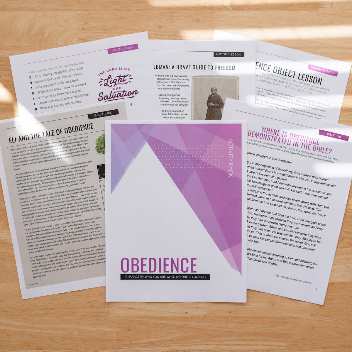 Youth Activity Pack - Obedience (DOWNLOAD)