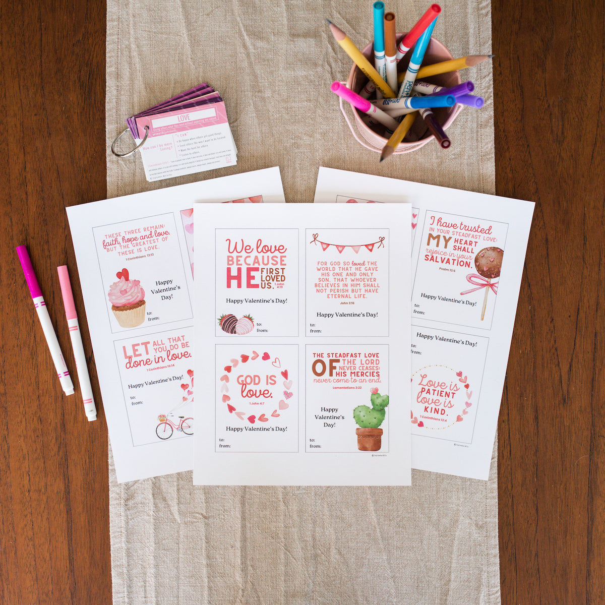 Scripture Valentine&#39;s Printable (DOWNLOAD)