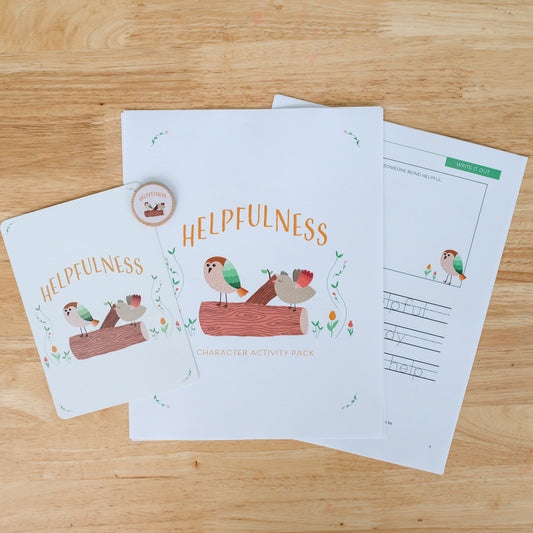 Beginner Creature Activity Pack - Helpfulness (DOWNLOAD)