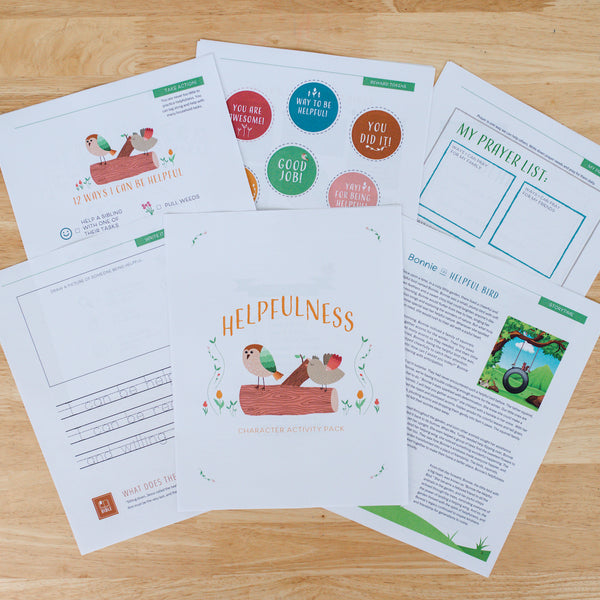 Beginner Character Activity Packs - subscription (Download) - September ...