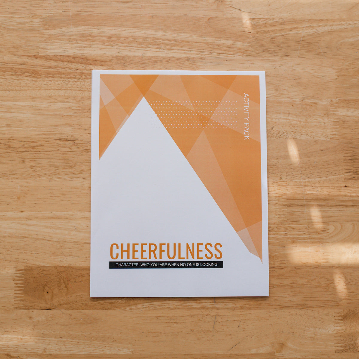 Youth Character Activity Pack - Cheerfulness (DOWNLOAD)