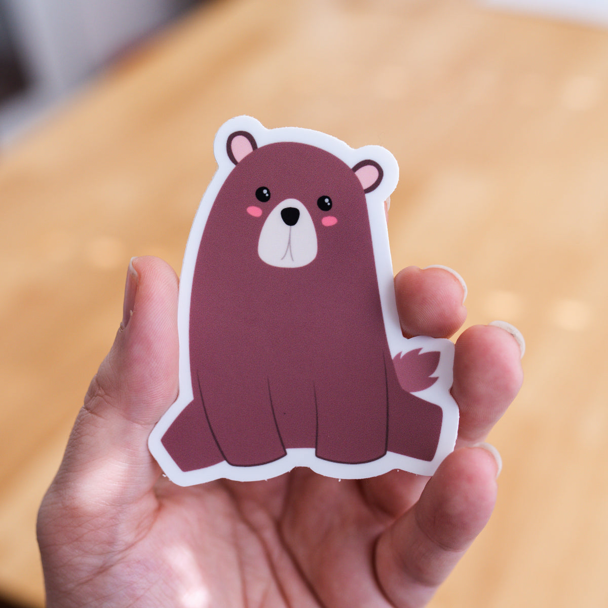 &quot;Honesty&quot; Bear Sticker