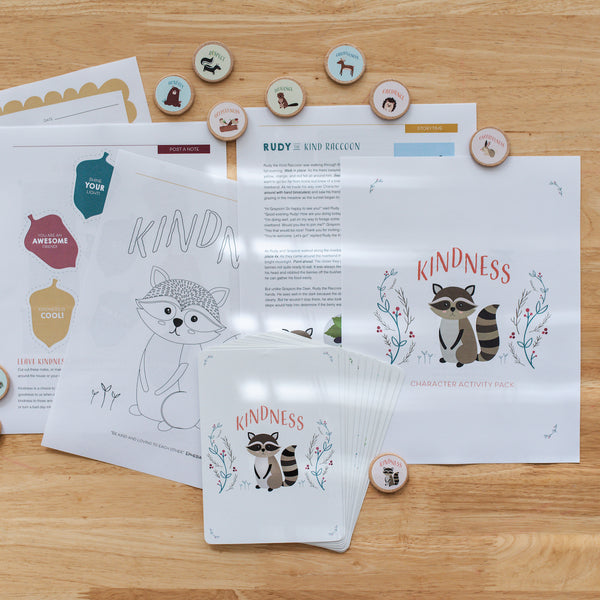 Beginner Character Activity Pack - Kindness (DOWNLOAD) - September & Co ...
