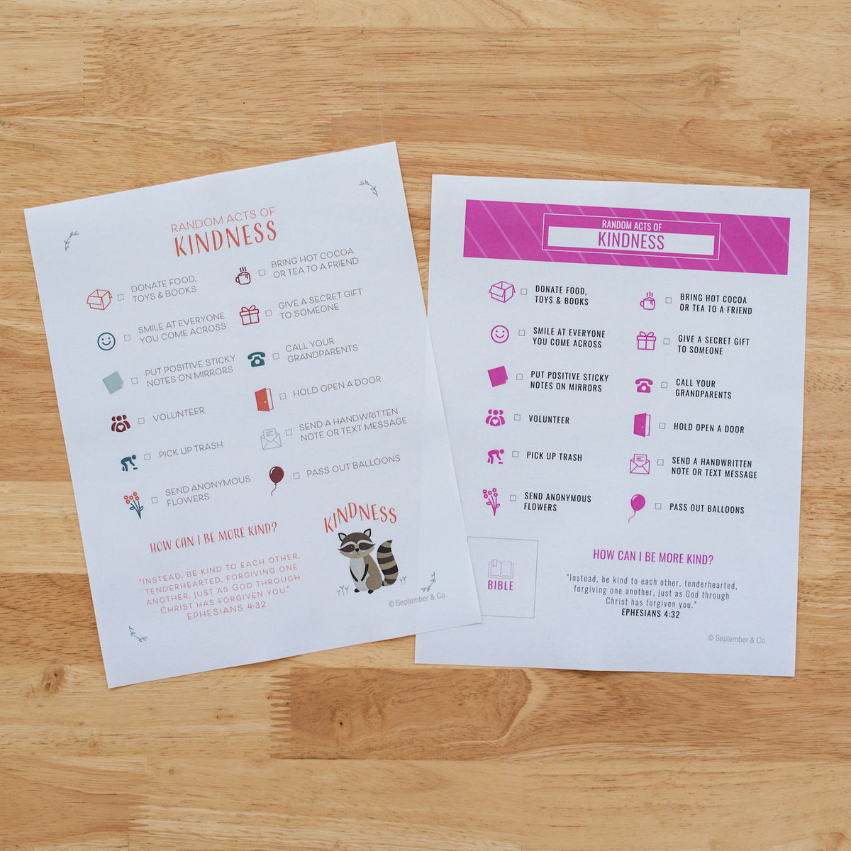 Acts of Kindness Prints (DOWNLOAD)
