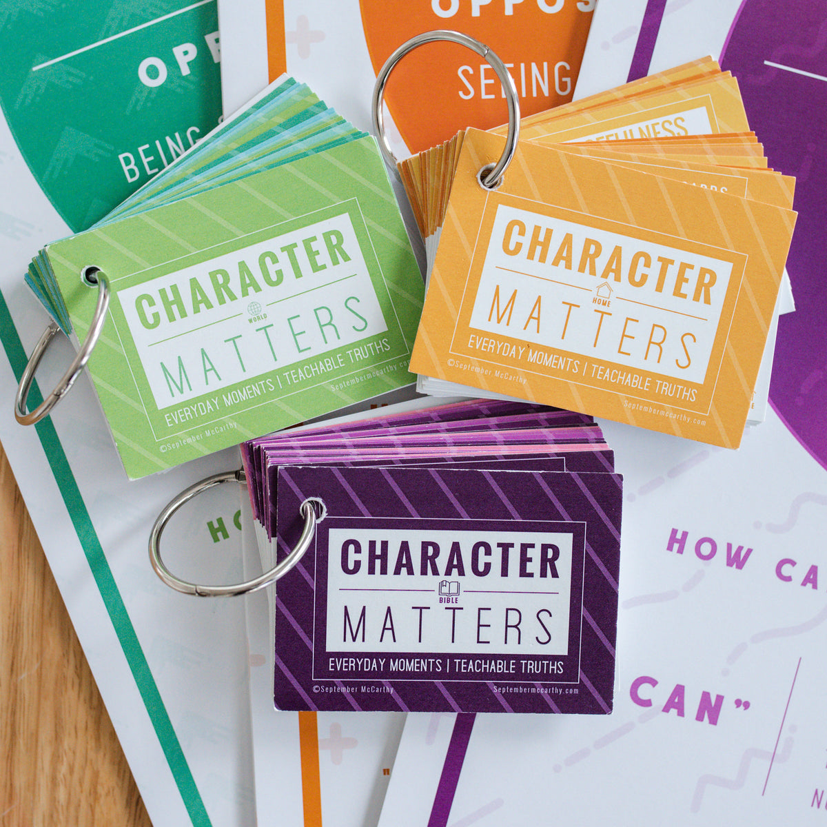 Character Matters Cards