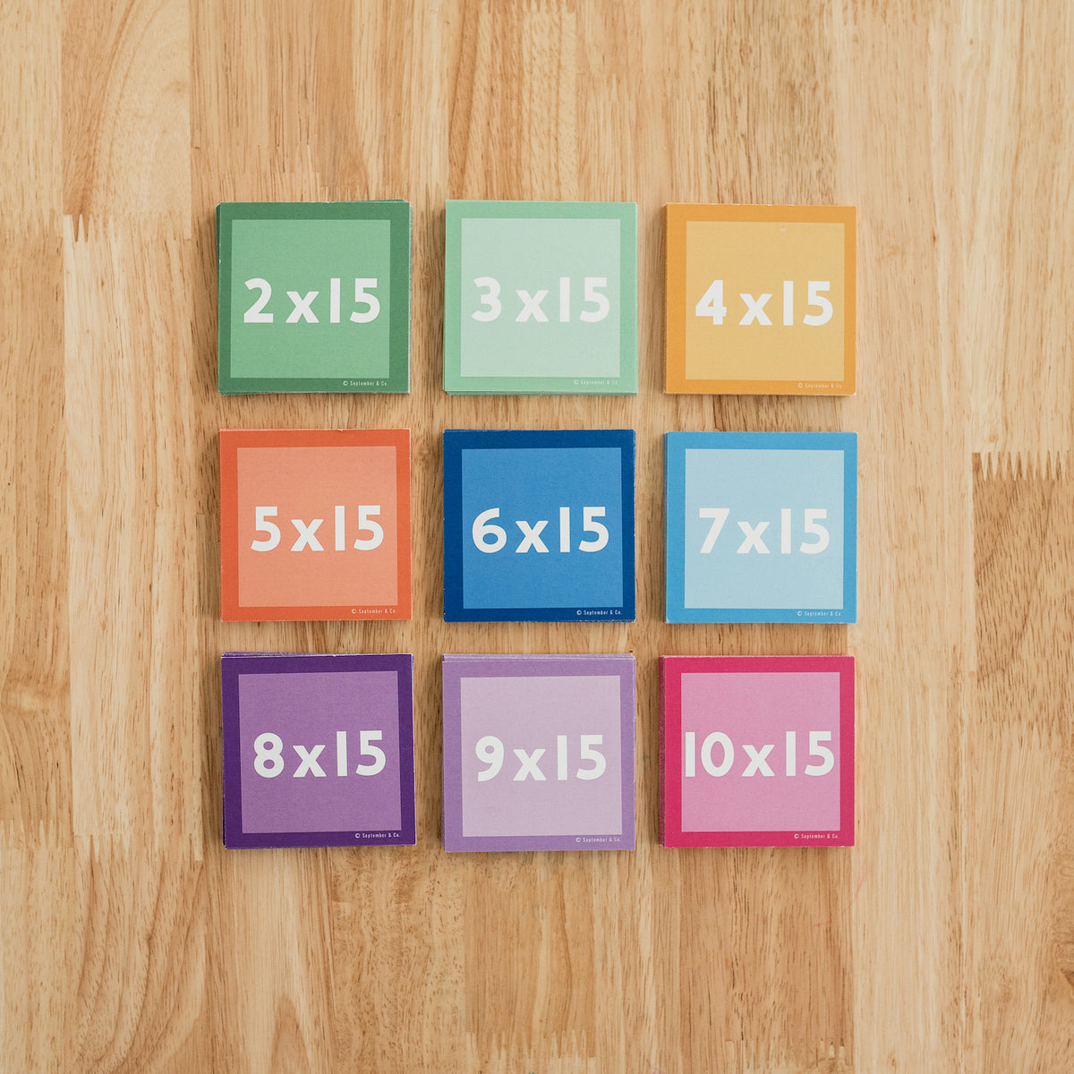 Skip Counting Cards