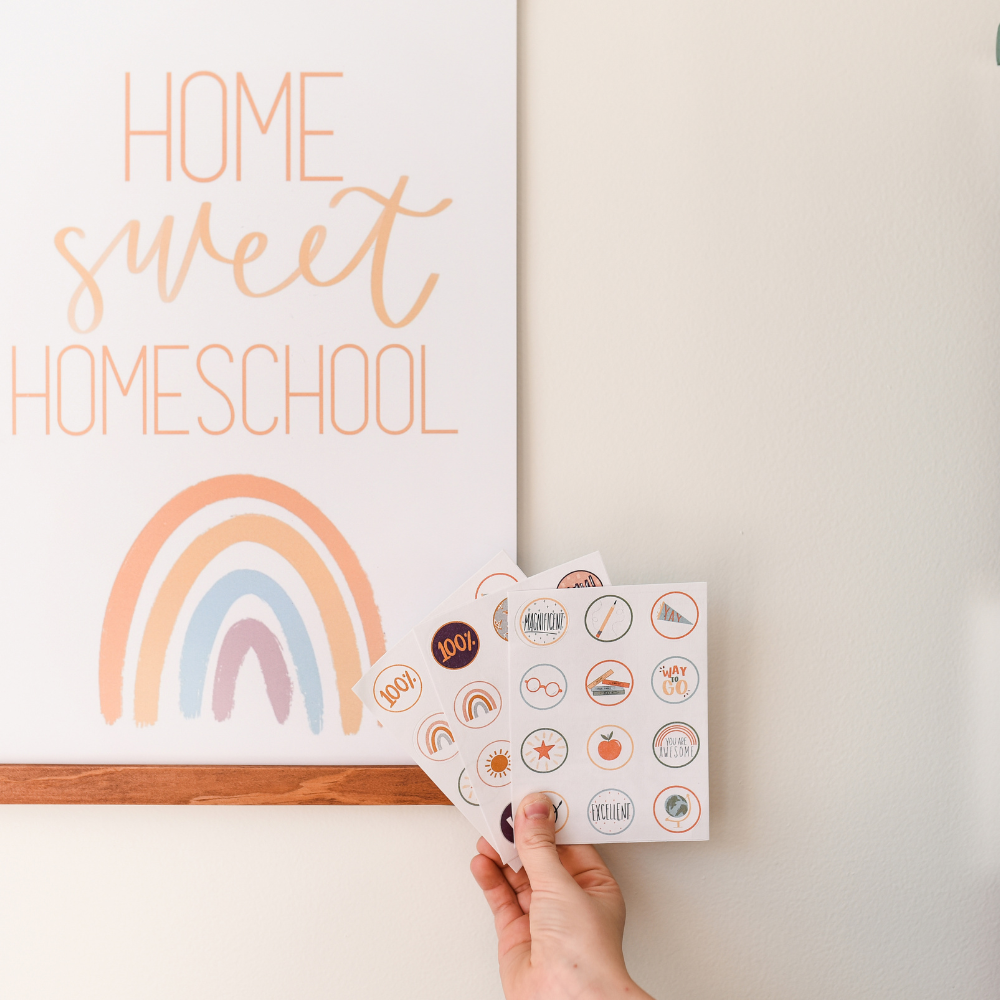 Home Sweet Homeschool Poster