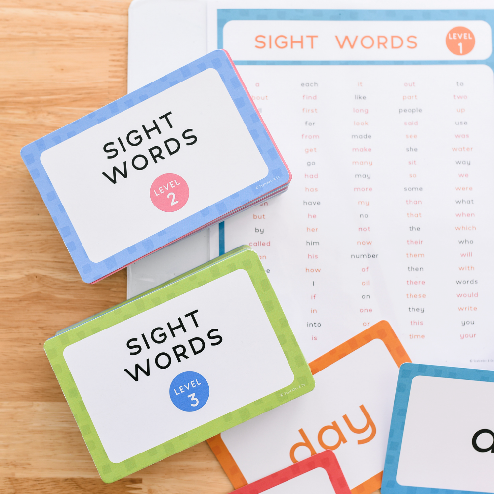 Sight Words - Levels 1, 2, &amp; 3 (DOWNLOAD)
